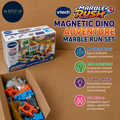 VTech Marble Rush Magnetic Dino Adventure Marble Run Set Kids 4+ Design New