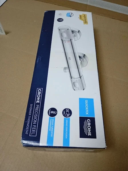 Grohe Precision Feel Wall Mounted Exposed Thermostatic CoolTouch Shower Mixer