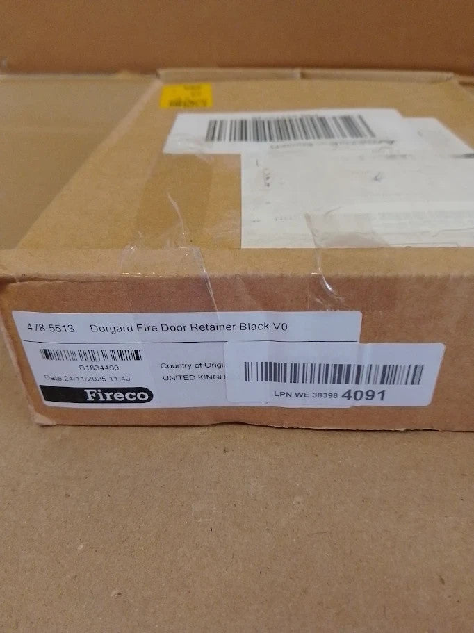 Dorgard Fire Door Retainer Acrylonitrile Butadiene Styrene 19.5x4.5x20.5cm New