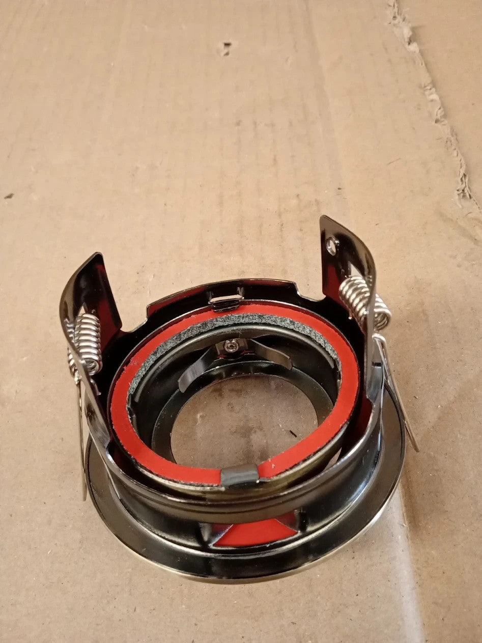 Knightsbridge FireNova IP20 Tilt GU10 Fire Rated Open Back Downlight Brass