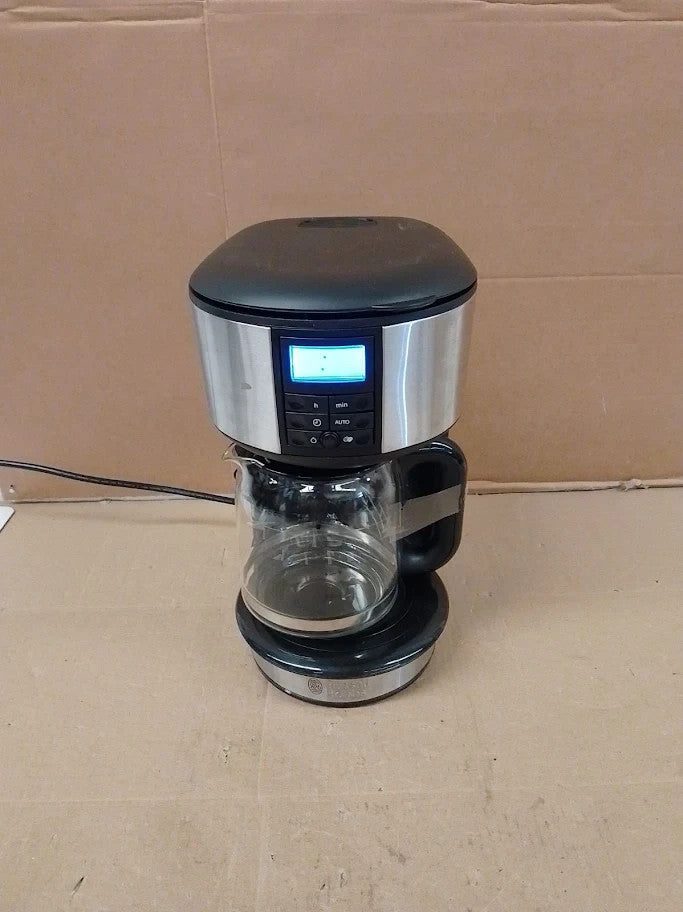 Russell Hobbs Buckingham Filter Coffee Machine 1.25L Carafe 10Cups Fast Brew