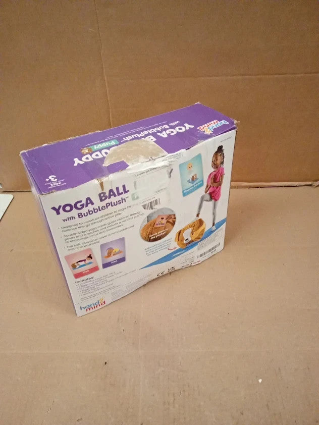 Learning Resources Yoga Ball Buddy Bubble Plush Puppy Balance Flexibility 3+ New