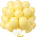 Yellow Pastel Latex Macaron Light Balloons Pack 15pcs 5in Sunflower Party New