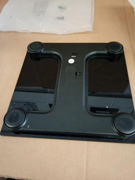 Talking Scales Big Numbers Voice Announcement Weight Black 11x11in New