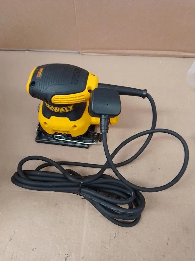 Dewalt DWE6411GB 240V 1/4 Sheet Orbital Sander Yellow Black 19Lx29x16cm