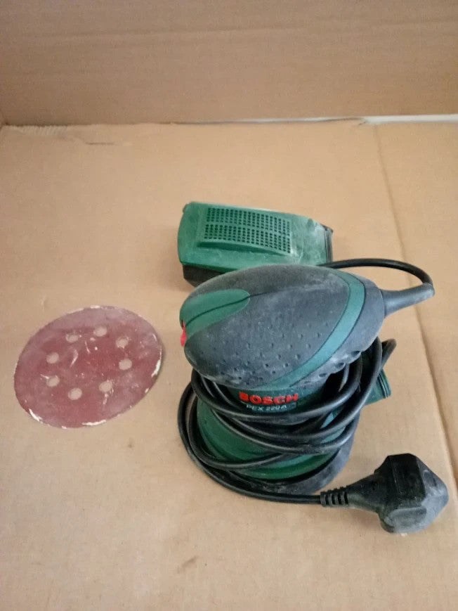Bosch Random Orbit Sander PEX 220 A 220W In Carton Packaging 28.5x15.4x18cm
