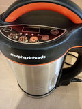 Morphy Richards Classic Soup Maker 1.6L Multi Settings 1000W 23.4x16.6x32.1cm