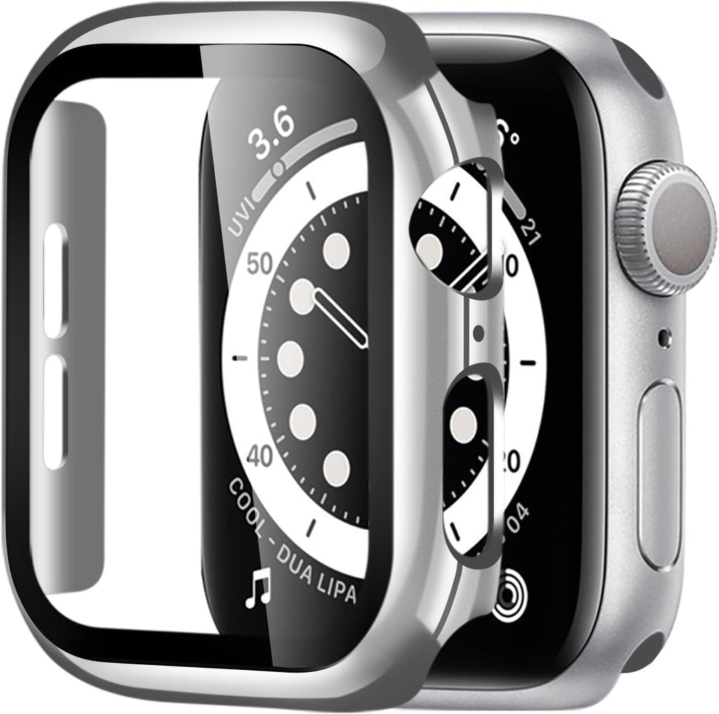 Beliyo 2024 Latest Model Hard Case Apple Watch 9 8 7 41mm iWatch Screen New