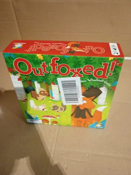 Gamewright Outfoxed Board Game 2-4 Players 20 Minutes Playing Time 5+ New