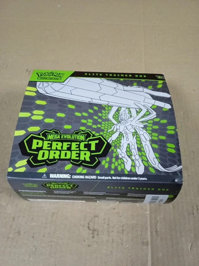 Pokemon TCG Mega Evolution Perfect Order Elite Trainer Box Trading Card Game