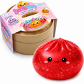 Lucky Bao Mini Squishy Mystery Dumpling Toy Squeeze Collect Cute 6.5x6.5x4cm New