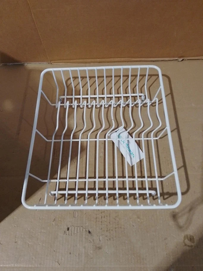 Delfinware 2034W White Popular Drainer 33x10cm Plastic Dishware White New