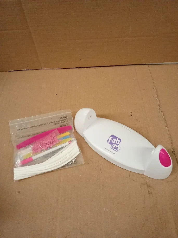 FabLab Colour Spin Bracelet Maker Create Colourful Designs No Threading 6+ New