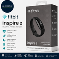 Fitbit Inspire 2 Health Fitness Tracker 24/7 Heart Rate Black