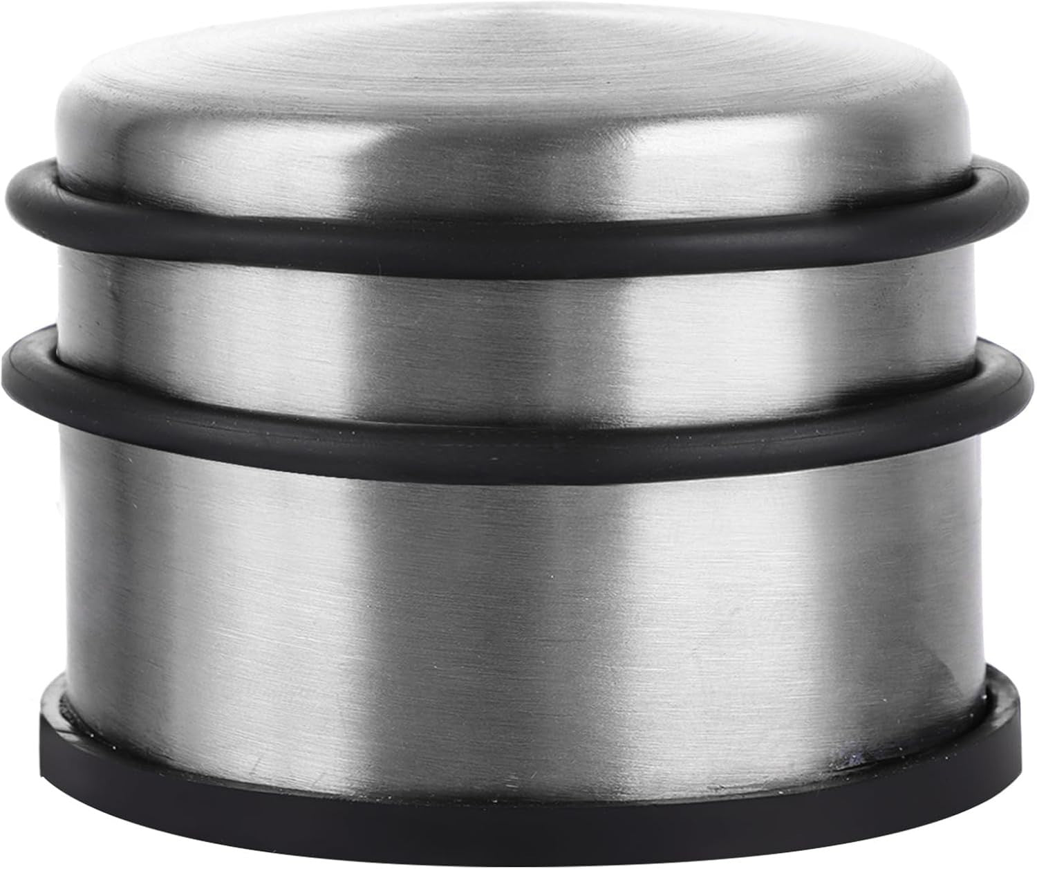 ASelected 2.2Lb Door Stop 1Kg Heavy Duty Stainless Steel Chrome 7.5x9cm New