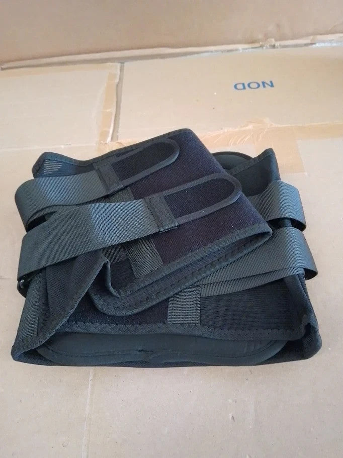 Freetoo Ergonomic Back Support Belt Unisex Lower Pain 7 Metal Stays Medium New