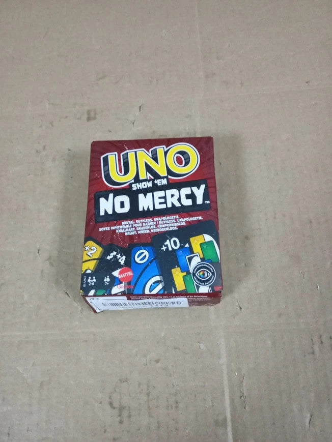 Mattel Games UNO Show Em No Mercy Card Game Kids Adults Family Parties New