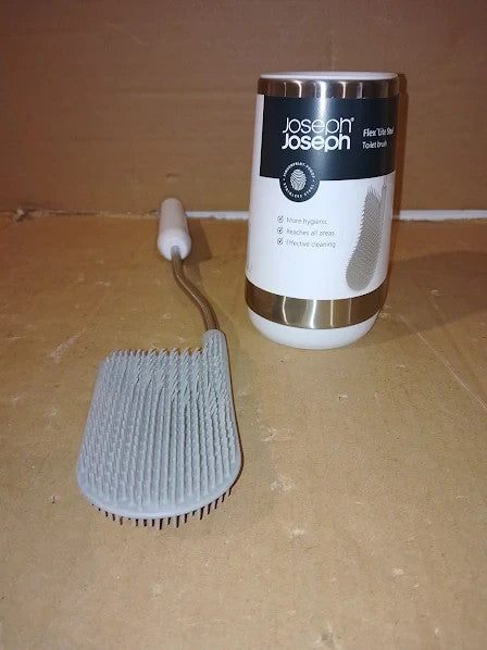 Joseph Joseph Flex Lite Silicone Toilet Brush Slimline 4.92x3.5x16.73in New