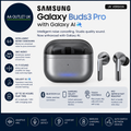 Samsung Galaxy Buds3 Pro Grey Galaxy AI Wireless Earbuds Noise Cancelling Silver