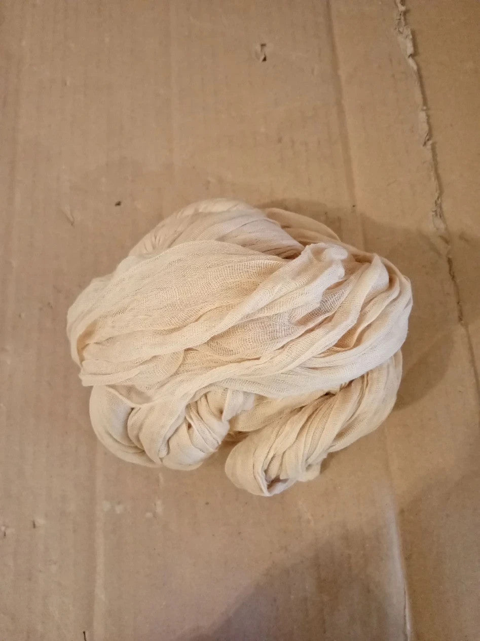 Cheesecloth Table Runner 90x300cm Boho Gauze Fabric Tablecloth Rustic Beige