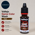 Vallejo Washes 17ml Acrylic Paint Sepia Non Flammable Non Toxic New