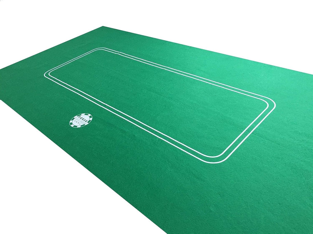 6FT Large Poker Casino Felt Baize Layout Texas Holdem Green 180x90cm New