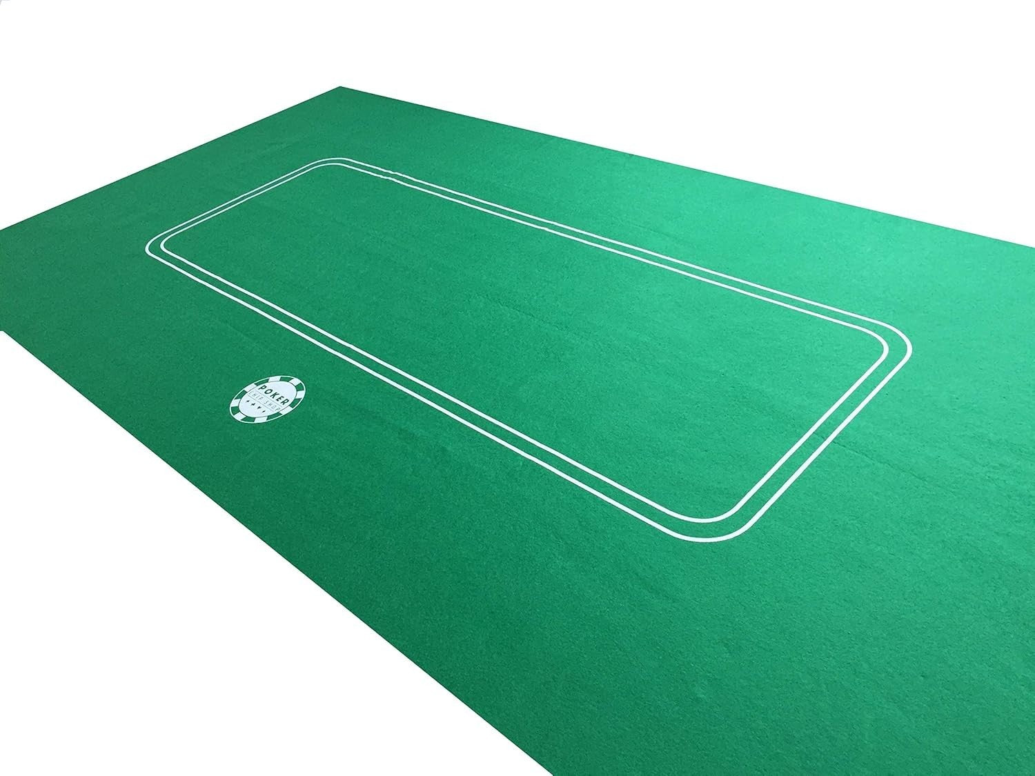 6FT Large Poker Casino Felt Baize Layout Texas Holdem Green 180x90cm New