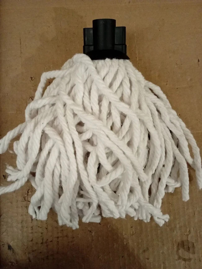 Addis Cotton Mop Made Recycled Cotton 3 Piece Handle Extra Replacement Head New