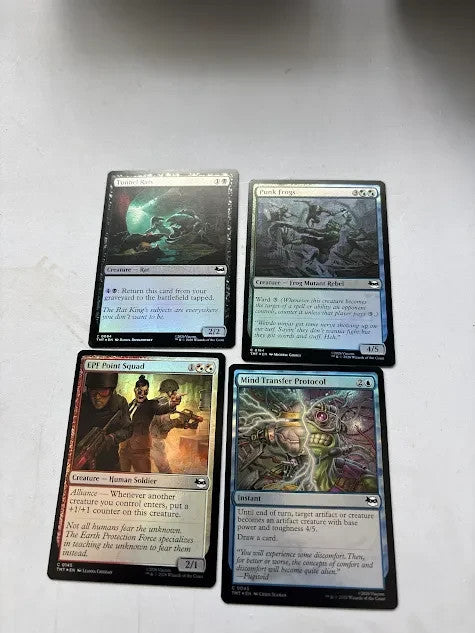Magic The Gathering Teenage Mutant Ninja Turtles Collector Booster 13+ Opened
