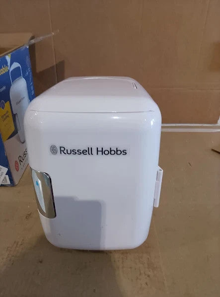 Russell Hobbs RH4CLR1001 4L 6 Can Portable Mini Cooler Drinks 24x18x25cm New