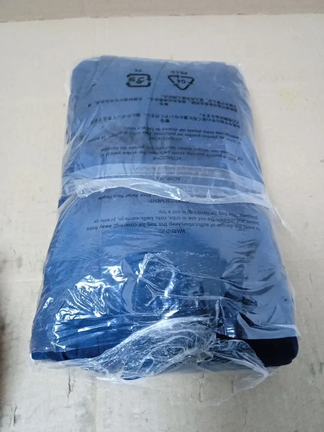 Funky Gadgets Superking Fitted Sheet Navy Blue 300 Thread Count 180x200cm New