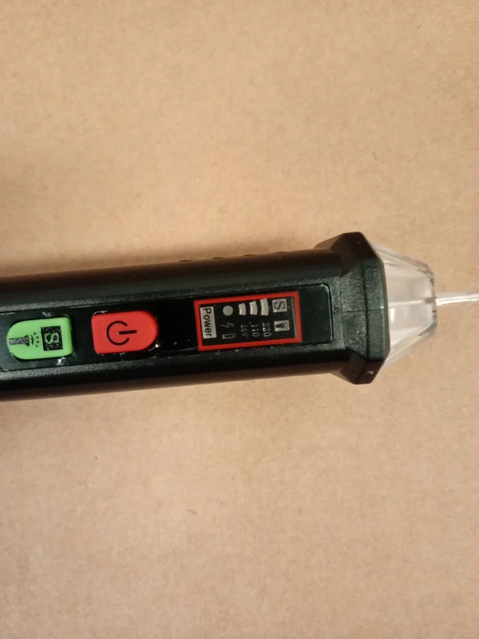SURFOU Voltage Tester Pen Dual Range AC 12v/48v Non Contact Detector NCV LED