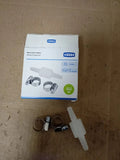 Xavax Non Return Valve with 2 Hose Clamps Max Ø10mm Water Hose Check Valve