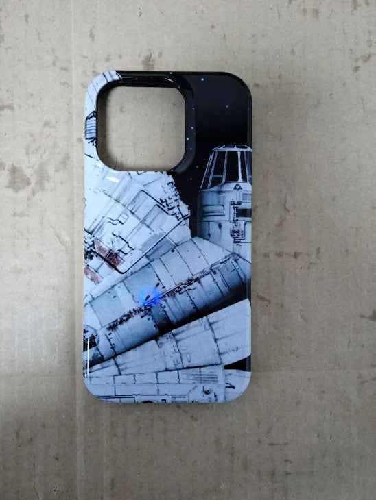 iPhone 14 Pro Star Wars Millennium Falcon Cockpit Black Case Polycarbonate New