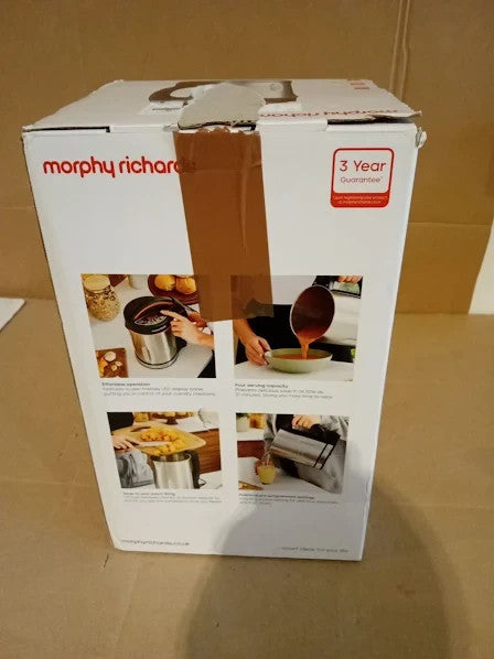 Morphy Richards Classic Soup Maker 1.6L Multi Settings 1000W 23.4x16.6x32.1cm