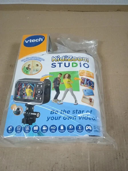 VTech KidiZoom Studio Blue Video Camera Children Fun Games Kids 2.4in New