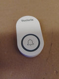 Vexloria Wireless Doorbell Receiver 150m Long Range Battery Operated White