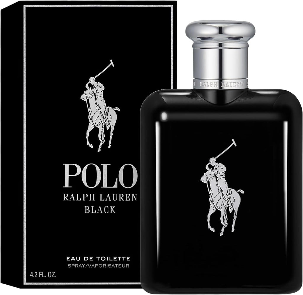 Ralph Lauren Polo Black Eau de Toilette EDT Woody Aromatic Crisp 75ml New