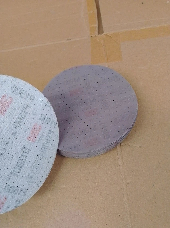 3M Trizact Hookit Clear Coat Sanding Disc 02095 5in Light Grit New