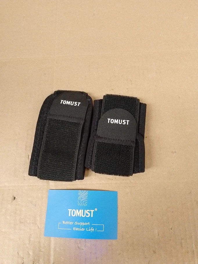 Tomust 2pc Comfortable Wrist Brace Adjustable Wrist Support Compression New