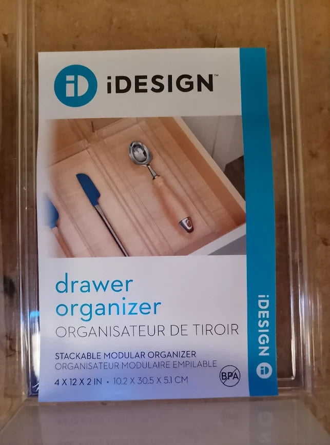 iDesign Desk Drawer Organiser Makeup Kitchen Utensils Medium Storage Large
