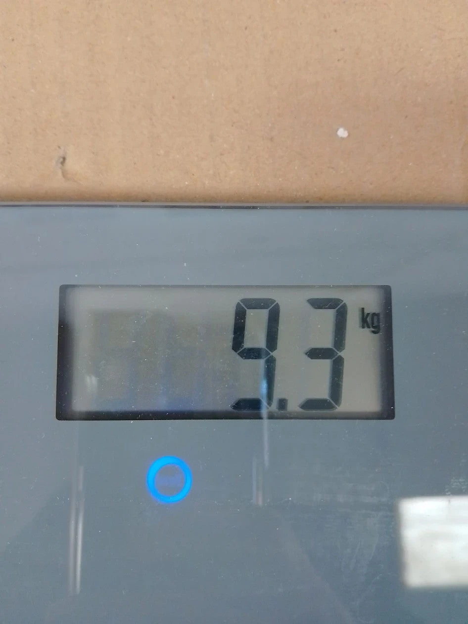 Home Digital Bathroom Scales Grey 2.1x27x27cm 150kg Capacity Track Weight