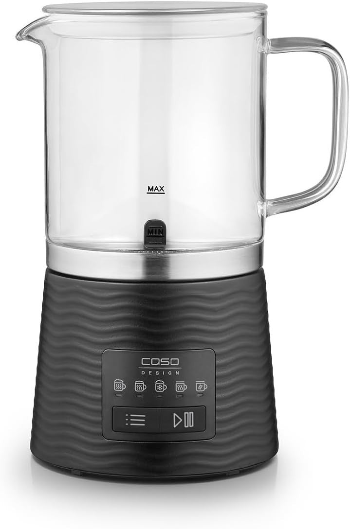 Caso Design CappuLatte Electric Milk Frother 5 Functions Hot Chocolate Maker New