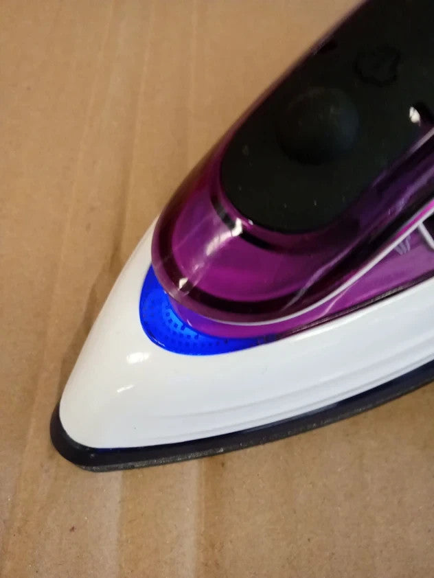 Quest 34030 1000w Travel Steam Iron Collapsible Ergonomic Handle 50ml Tank New