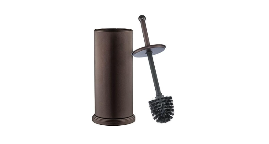 Heim It Mens Start It Toilet Cleaner Set Brush Large Bowl 34.3x13.2x13.2cm New