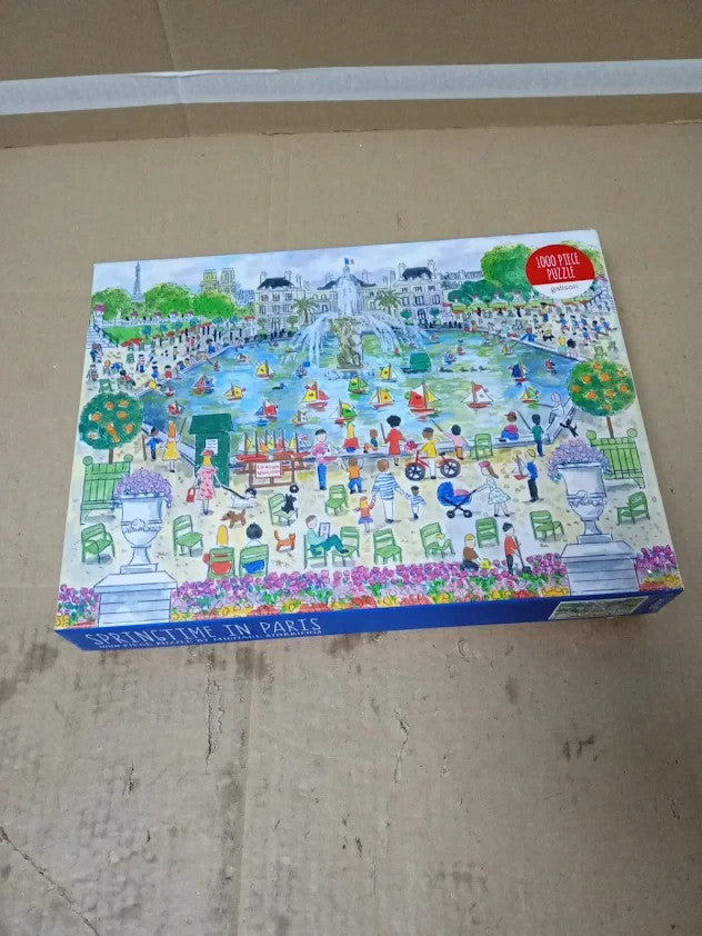 Galison Springtime In Paris 1000Pcs Michael Storrings Puzzle The Spring New