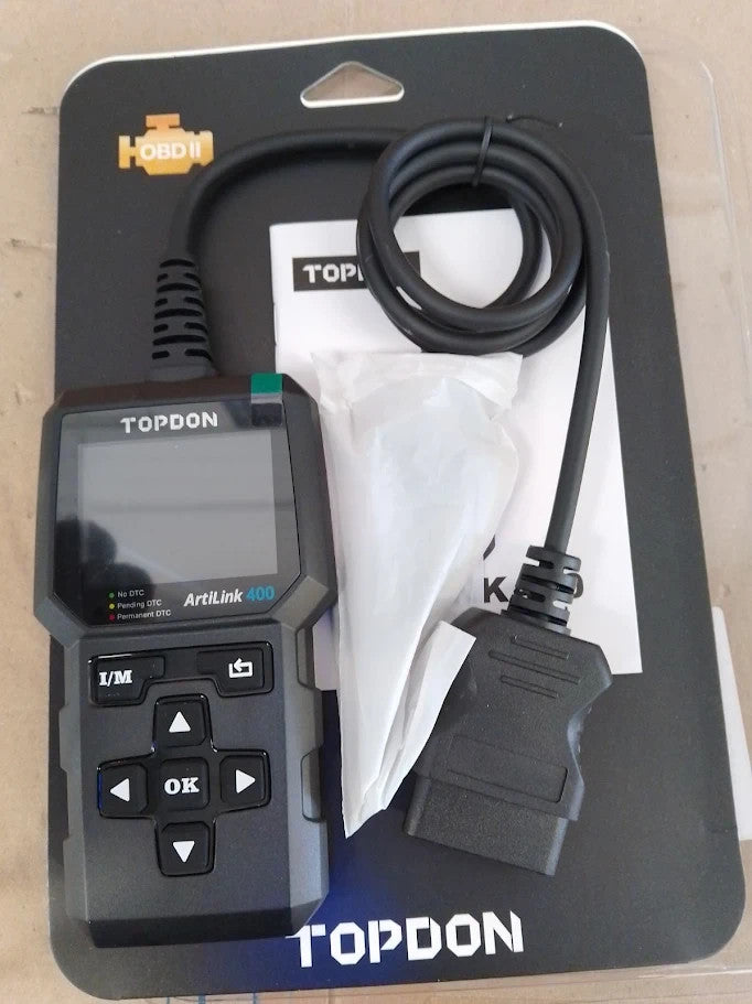 Topdon AL400A OBD2 Code Reader 10 Functions Check Engine Light Smog New