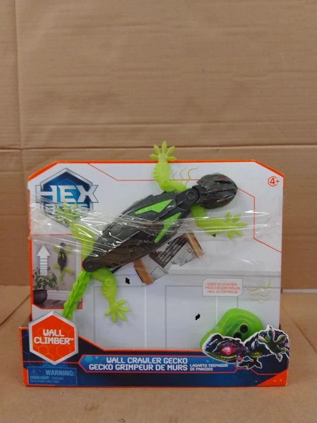 Hex Bots Gecko Remote Controlled Interactive To USB Rechargeable 4+ New