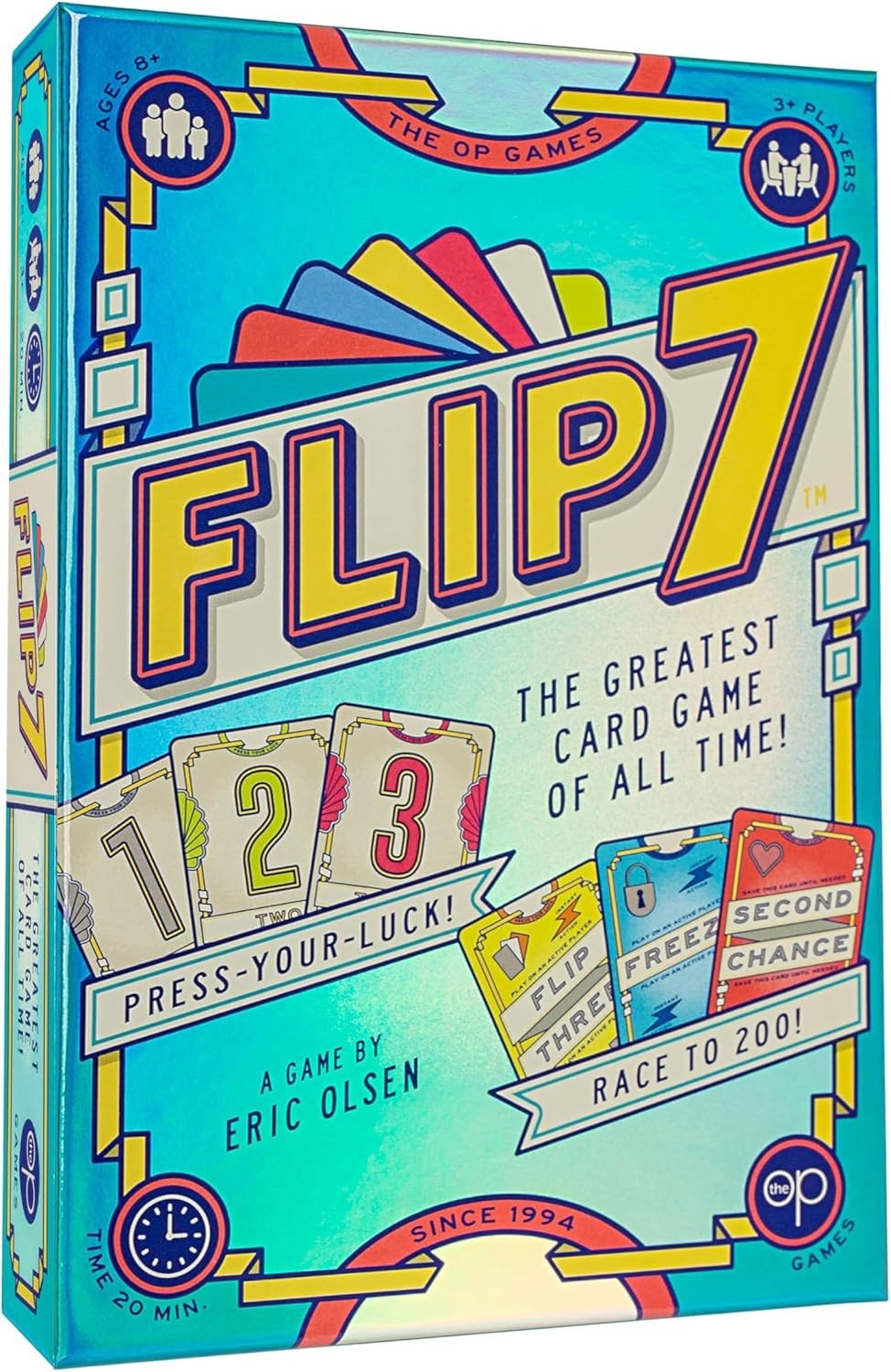 Flip 7 The Ultimate Blend Of Press Your Luck & Strategy Fast Paced 3+ New