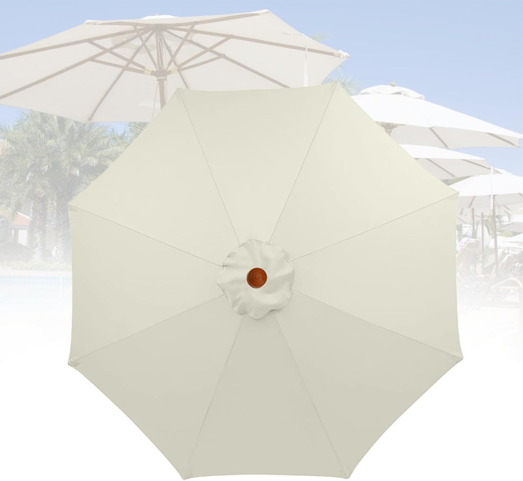 Replacement Umbrella Fabric Parasol Cover Anti UV Canopy Replacement Parasol New